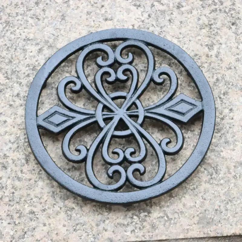Owl Retro Decoration Ironwork Insulation Rack Water Kettle Style Household Cup Bowl Placemat Cast Iron Kitchen Plate Pot Mats