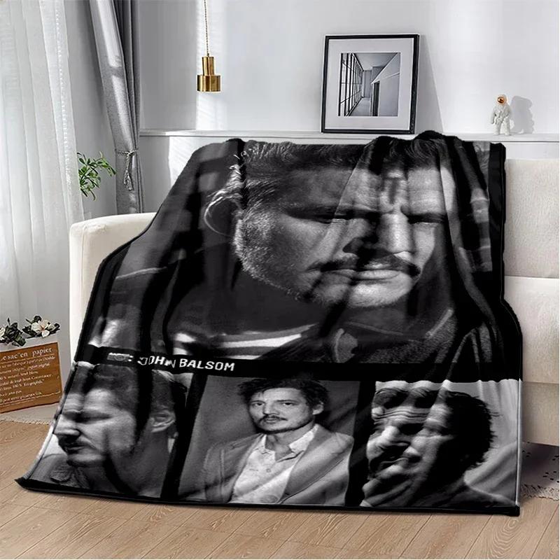 Jose Pedro flannel blanket, home office leisure sofa blanket, multi-functional travel portable warmth blanket gift blanket