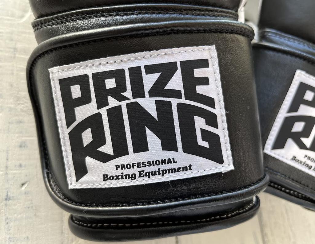 Boxerské rukavice PRIZE RING 14oz „Professional SS“ černo-stříbrné