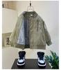 2025 Boys' Fashion Baseball Jacket - Spring/Autumn Thin Top for Kids