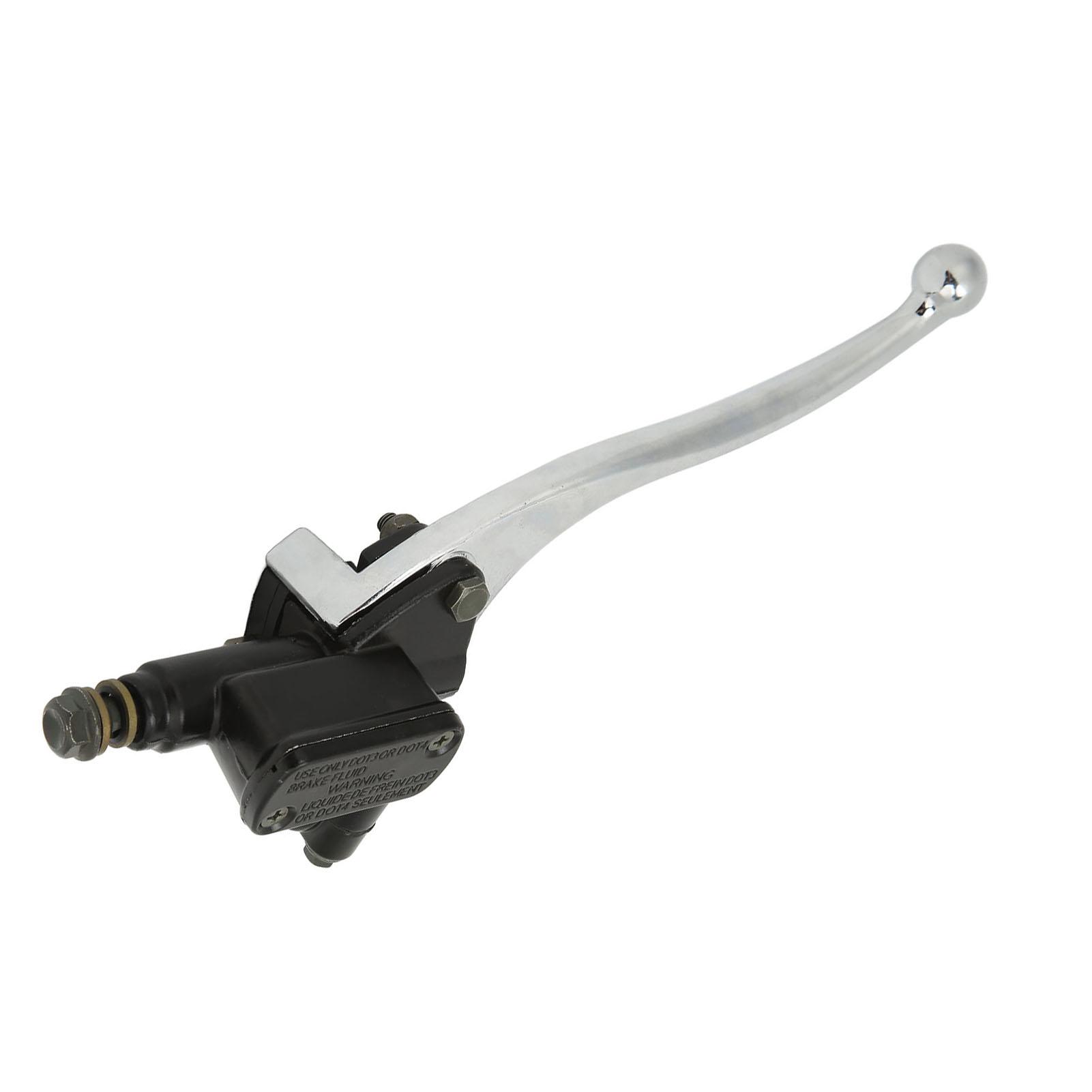 

Универсальный 22мм0,87дюйма Правый Тормоз Сцепление Главный Цилиндр Алюминиевый Сплав Тормозной Рычаг Скутер