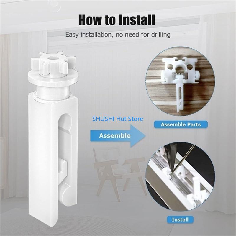 

Vertical Curtain Pulleys set PVC Curtain Pulley used for Curtain Maintenance D57B China Mainland