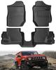 Hawjog Suzuki Jimny JB64 et Jimny Sierra JB74 Transmission Automatique Tapis de Sol 3D TPE Ensemble Complet Intérieur Avant 2018 Tapis, Matériau, Spécifique au Véhicule