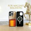 Bier Handyhülle Für iPhone17,16,15,14,13,12,11 Plus,Pro Magnetisch Für Magsafe Kabelloses Laden