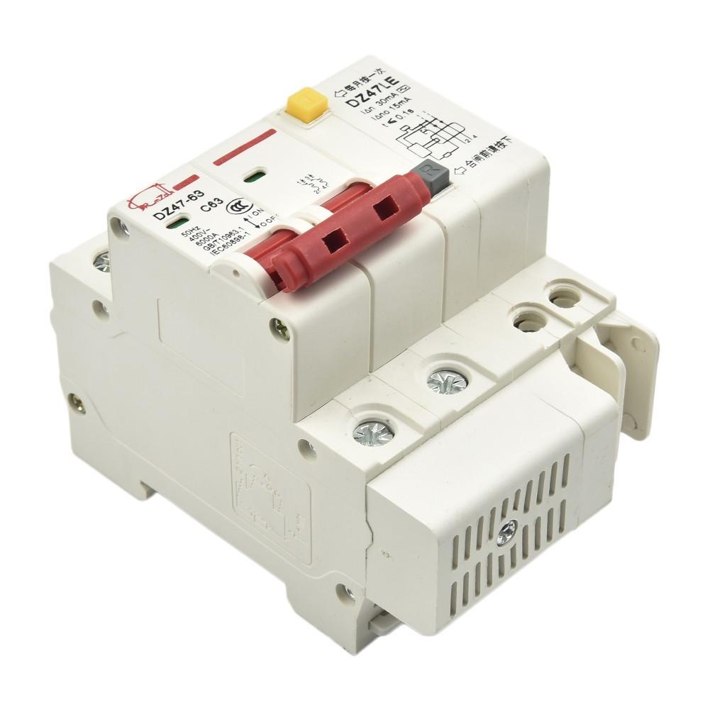 For SPD surge protector arrester 2 pole DZ47LE circuit breaker
