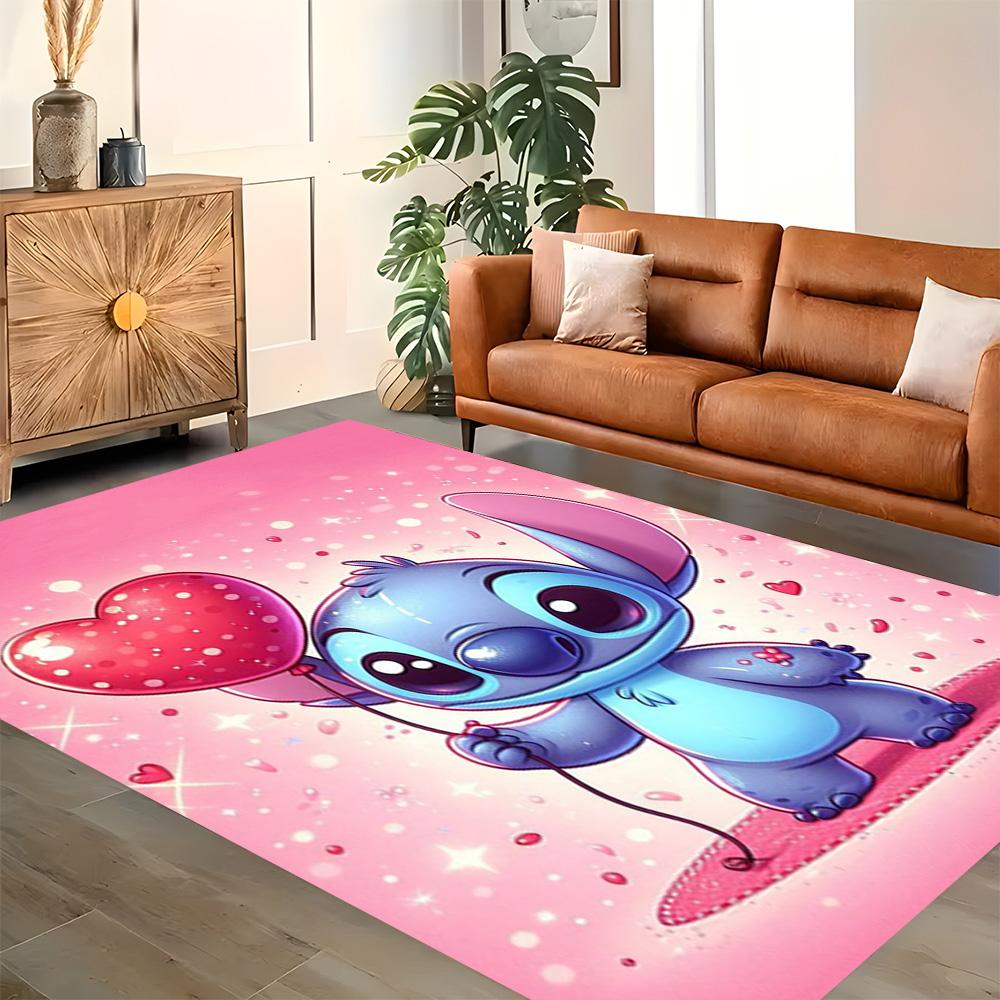 Stitch Angelic Fantasy for Living Room rug, Bedroom, Study Room, Hallway Decoration, Perfect for Home Decoration or Holiday Gifts
