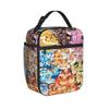 Cartoon Digimon Adventure Anime Lunch Bag Travel Portable Lunch Box For Child  Oxford Designer Cooler Bag