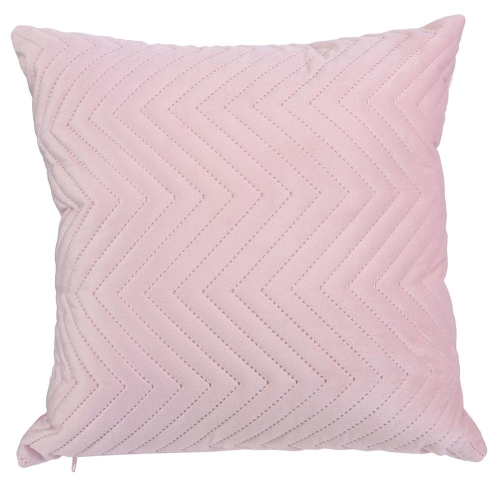 Les Trésors De Lily [R1077] - Coussin créateur 'Scarlett' rose - 40 cm