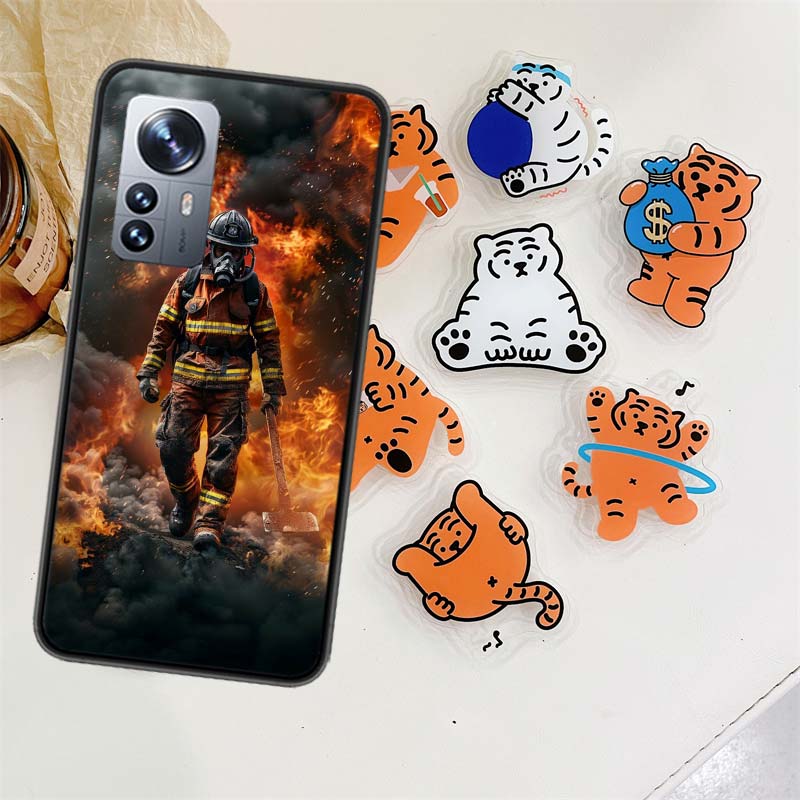 Firefighter Training Phone Case For Xiaomi Poco X7 X6 M8 M7 M6 M4 M3 X4 Pro F7 Ultra M5S Mi 14 14T 15 15T 12T 10T Pro 12S 12 11