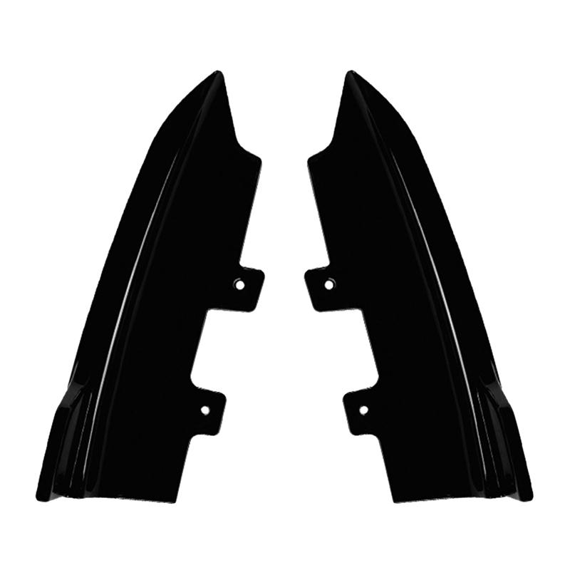 M63K-Car Rear Bumper Lip Diffuser Splitter Winglet Apron Spoiler Parts For BMW 2 Series F22 F23 M Sport 2015- Gloss Black