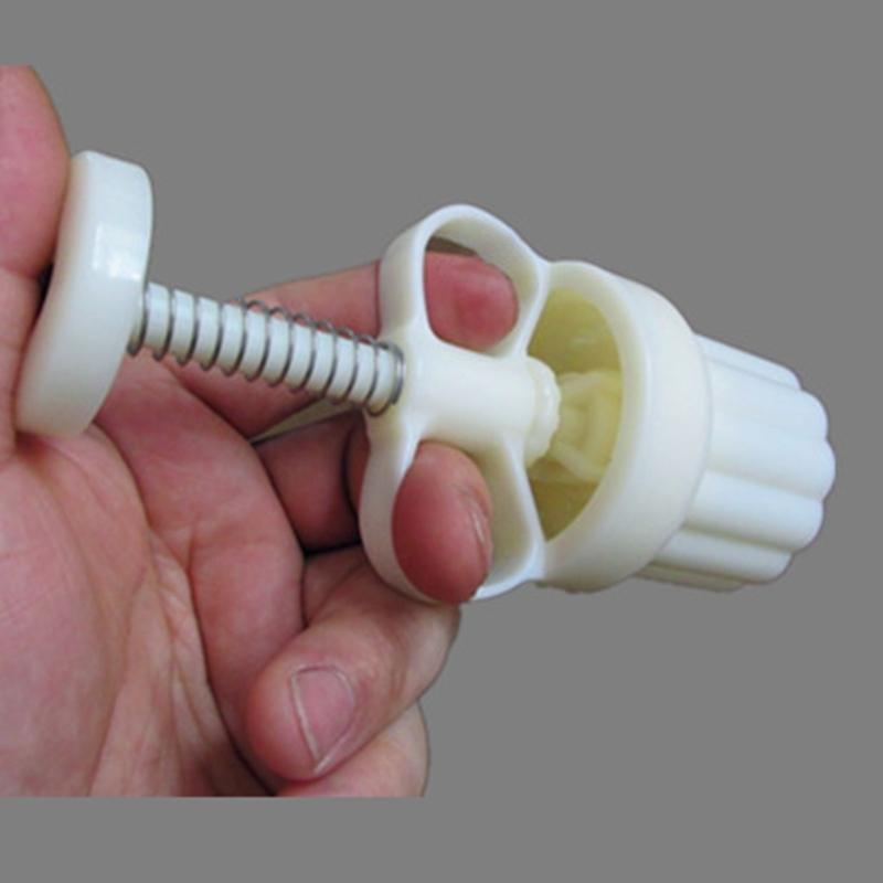 Mooncakes Molds Pumpkin Shape Stamps Hand Press Mungs Bean Cake Molds DIY Bakewares Plastic Material for DIY Bakings