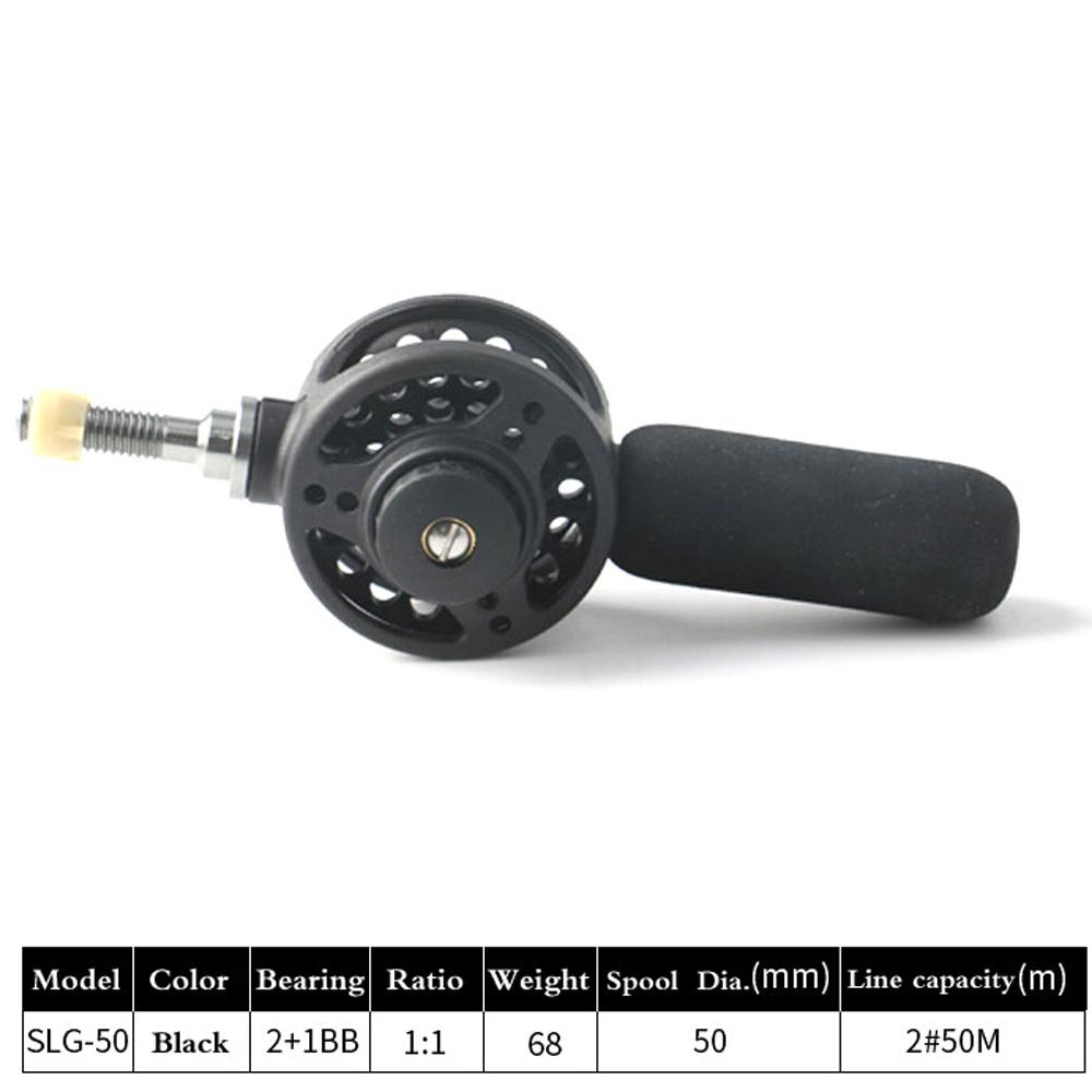 

DIY Retrofit Hollow Reel for Stream Carp Fishing Rod Internal Line All Metal Baitcasting Wheel Modification 2+1BB Raft Cast Gear 260319 темно-серого