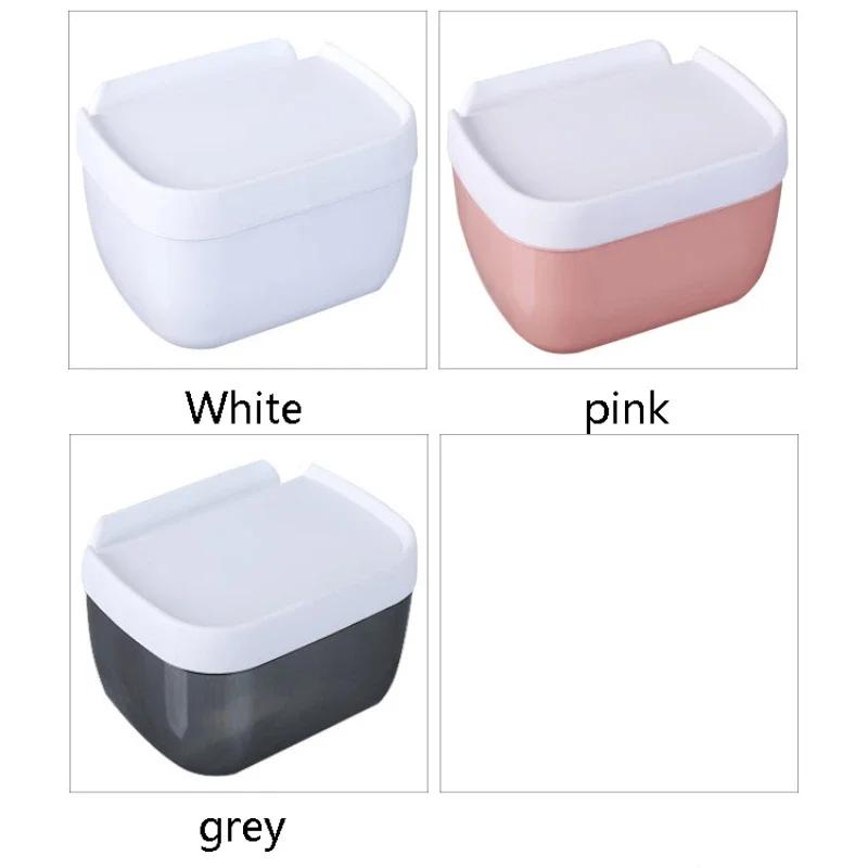 Waterproof Storage Toilet Paper Storage Box, Tissue Kitchen Bathroom Storage, 2PCS Household Toilet Paper Punching Free