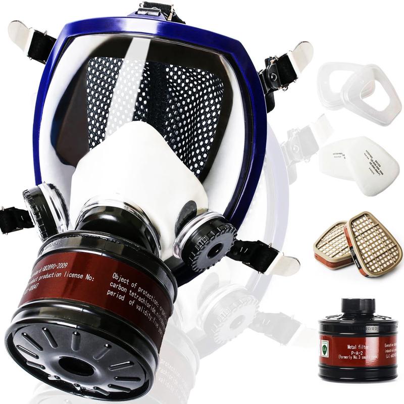 DAXTE Multi-Purpose Full Face Respirator Mask Kit