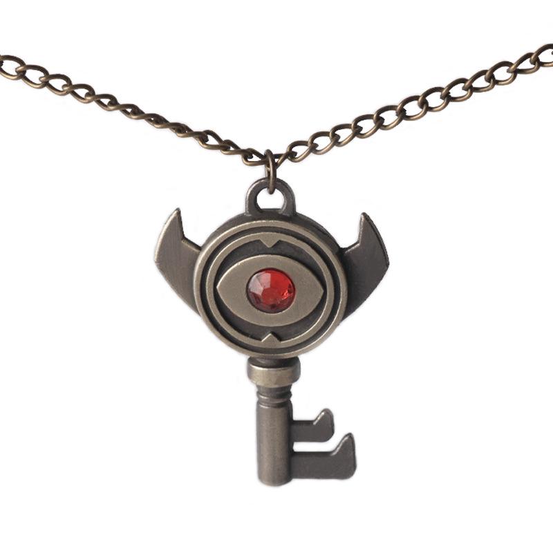 

Legend of Zelda Skyward Sword Temple Key Pendant Necklace Keychain