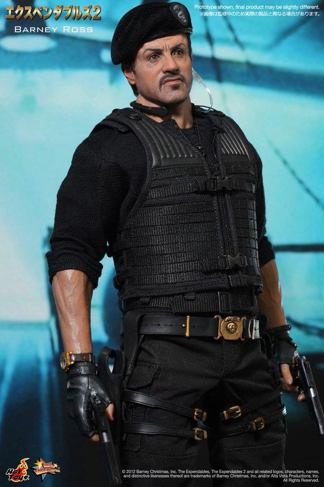 Movie Masterpiece The Expendables 2 Scale Figure Barney Ross 1/6