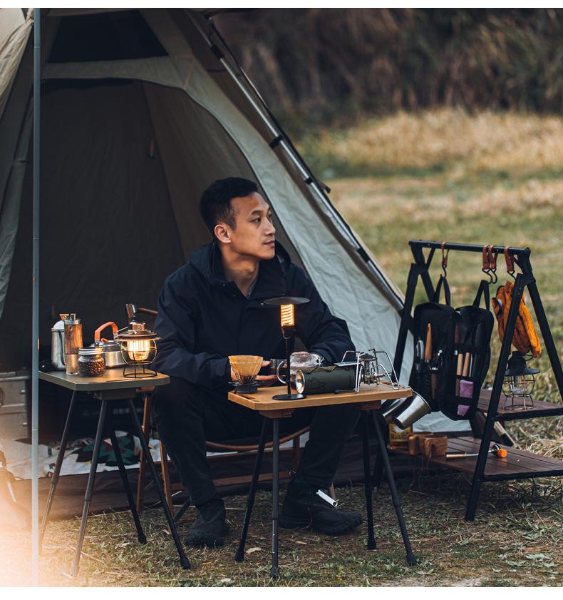 Portable Folding Tactical Camping Table - Small Plastic Picnic & Fishing Table