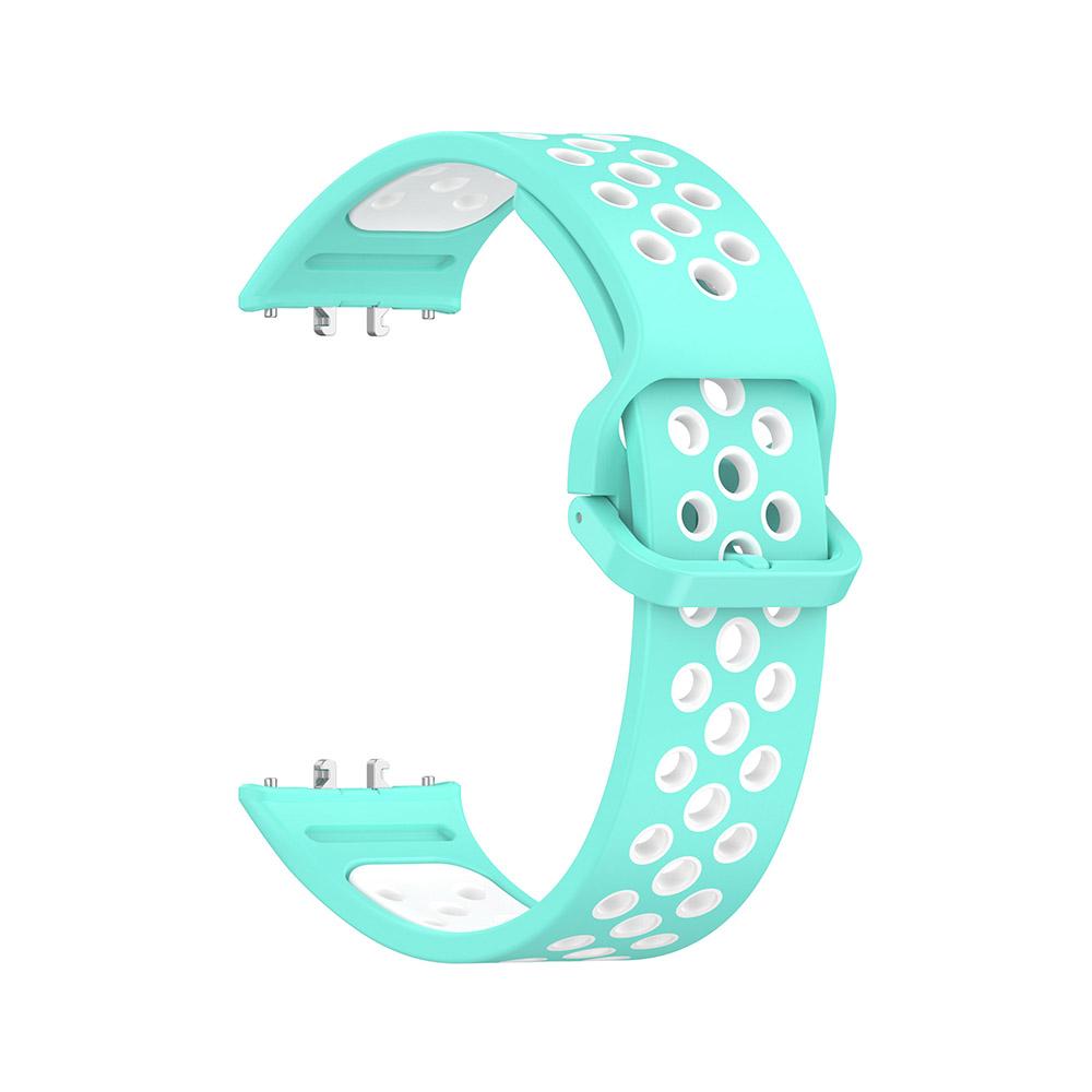 

Силиконовый ремешок для умных часов Samsung Galaxy Fit 3, двухцветный сменный браслет-браслет для Samsung Galaxy Fit3, аксессуары Samsung Galaxy Fit 3