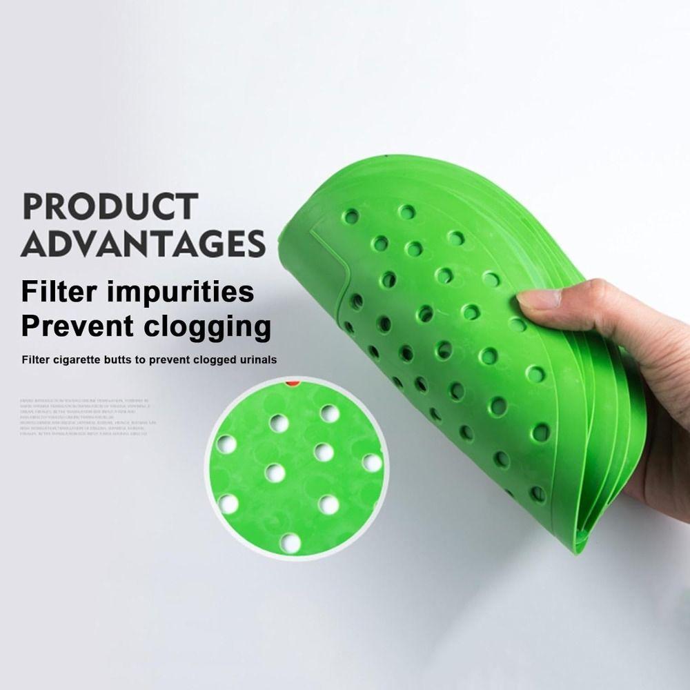 Anti Splash Design Urinal Screens Deodorizer Soft Urinal Mats Pads Deodorizer
