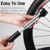 West Biking Tragbare Mini-Fahrradpumpe Radfahren Hand-Luftpumpe Ball Reifenfüller Schrader Presta Ventil Mtb Rennrad Zubehör