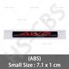 3D ABS Car Styling AWD Emblem Car Rear Trunk Tailgate XKHFV2 Sticker Door Fender Badge For M3 M5 CX4 CX5 CX8 ATENZA Axela