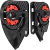 Helmet Visor Base Side Plate Replacement for Sedici Strada 2/3, Motorcycle Helmet Visor Shield, Compatible with LS2 FF397 and FF801 Models