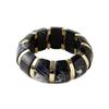 Acrylic Smudge Bracelet European and American Personality Exaggerated Multi-color Accessories High-end Wide-sided Elastic Bracelet