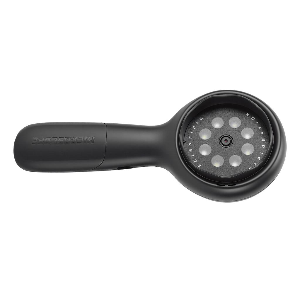 Microscope for Kids 2MP 8X Zoom Handheld Digital Microscope with 2 Inch Screen for Boys Girls Black