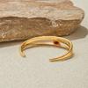 Lightweight Openwork Multilayer Bangle Adjustable Closure Wrist Bracelet Stainless Steel Jewelry For Stackable