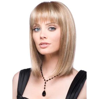 Peruci WHIMSICAL W Păr Sintetic Mix Culoare Blonduiri Păr Ondulat Bob Femei Cărare pe Mijloc Peruci Cosplay Fibră Rezistentă la Căldură pentru Femei