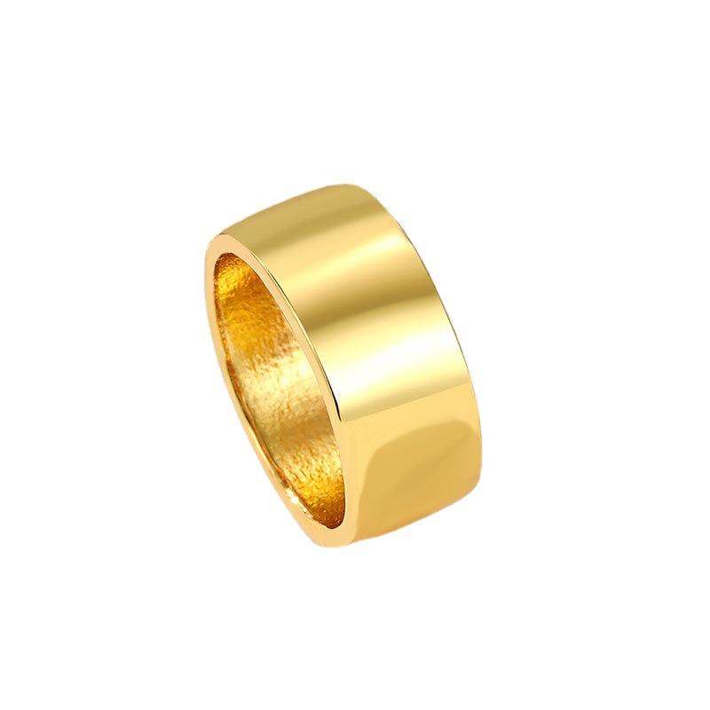 

Корейская версия модного кольца Индивидуальное холодное кольцо для мужчин и женщин Нишевое хипстерское холодное кольцо Глянцевое кольцо 9
