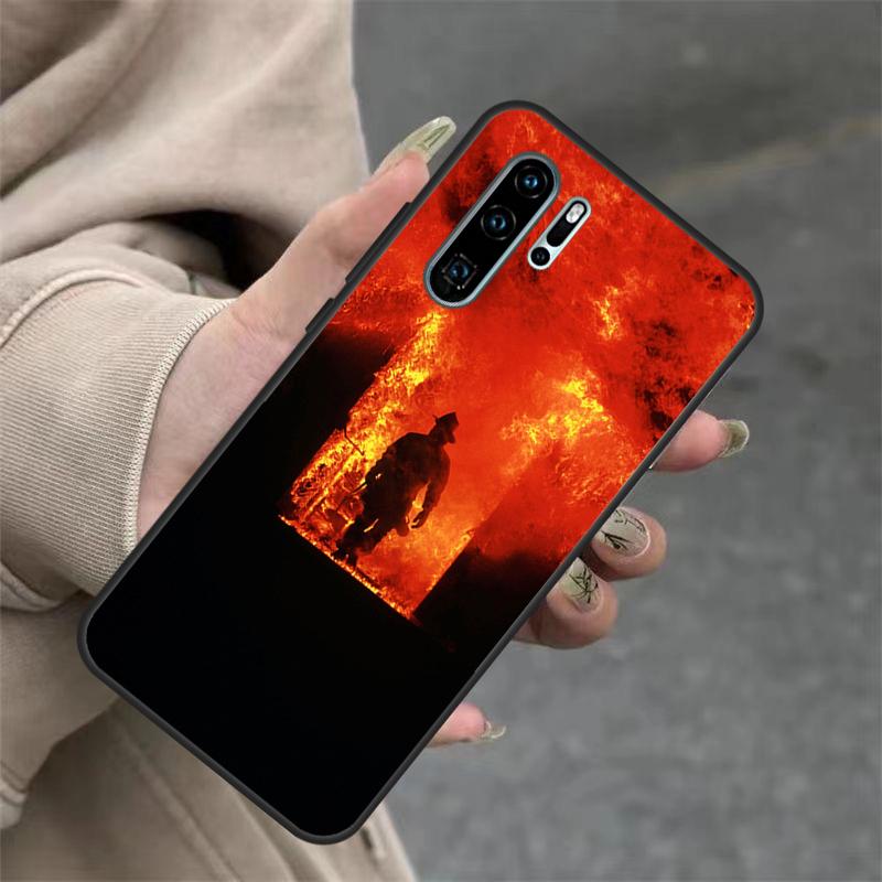 Feuerwehrmann Feuer Feuerwehrmann Für Huawei Nova 11i 8i 7i 3i Nova 9 10 SE 5T Y60 Y70 Y90 Y91 Y61 P20 P30 P40 Lite Pro Hülle