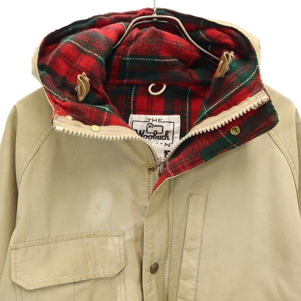 WOOLRICH 60s 70s vintage Long sleeve Mountain parka beige Men's Used