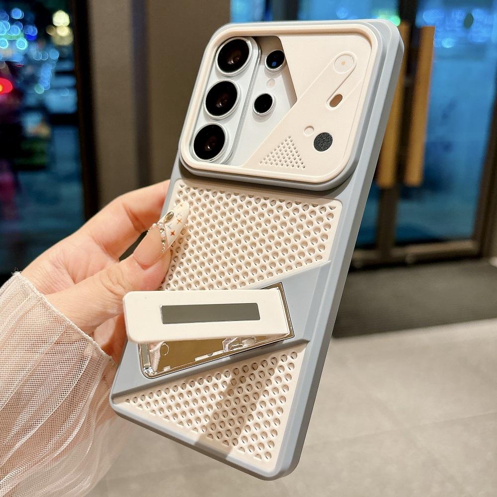 Heat Dissipation Bracket Phone Case For Samsung Galaxy S26 S25 S24 S23 Ultra A56 A36 A37 A06 A16 A17 A26 A57 Protection Shell