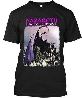 Limited New List Nazareth Hair of the Dog English Hard Music Logo T-Shirt S-4XL
