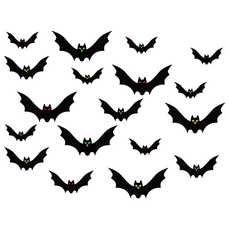 2025 New Halloween Decorations Simulation Bat Horror Tricky Props Holiday Decoration Props
