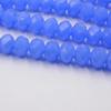 Dark Blue Multicolor 4/6mm 145pcs Rondelle Austria Faceted Crystal Glass Beads Loose Spacer Round Beads for DIY Jewelry Making