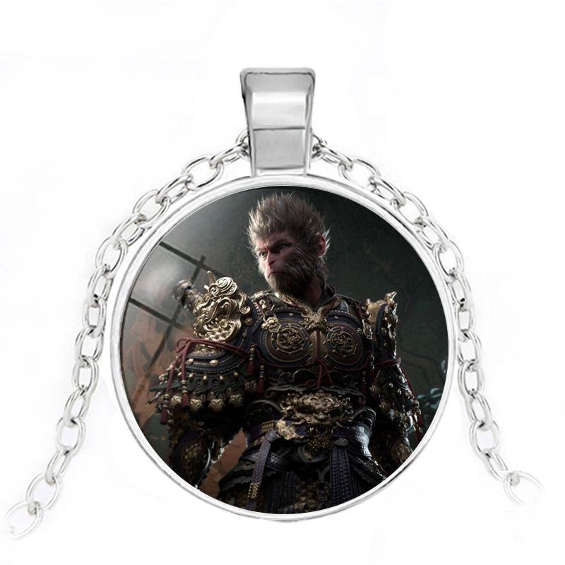 

Myth Wukong Black Necklace Pendant Jewelry Accessory Decoration Peripheral Game Style 1
