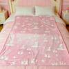 Cartoon Light Up Fleece Blanket With Glow Effect For Kids Bedroom Decor