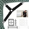 Bed Sheet Fasteners Holder Gadget Adjustable Elastic Mattress Grippers Home Cover Textiles Gadget Sheet Bed Organize Clip X7G4