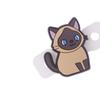 1/6Pcs Cute Cartoon Various Cat Tennis Racket Damper Silicone Shock Absorber To Reduce Tenis Racquet Vibration Dampeners