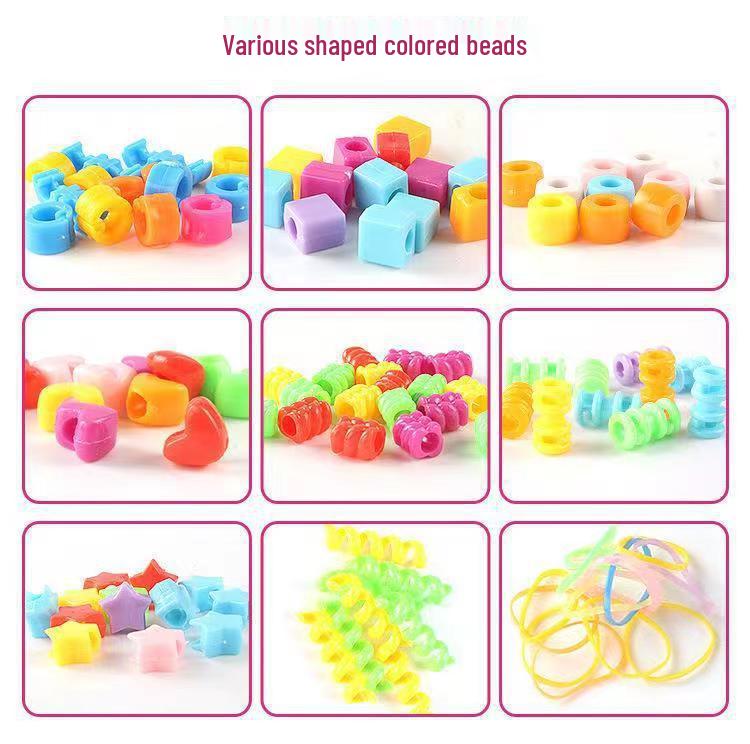 Hair Braider Toy Set for Girls - Role-Play Hairdressing and Braiding Accessories