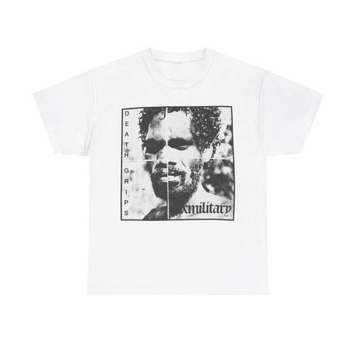 

Death Grips Exmilitary Classic Album Tour Merchandise Tshirt Pure Cotton AllSeason Streetwear Shirt mens t shirts S