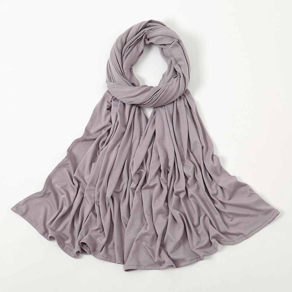 Premium Jersey Hijab Scarf For Muslim Women Turban Femme Africaine Hijabs For Woman Head Wrap Hoofddoek Headscarf Ramadan