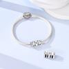 Original 925 Sterling Silver Charms Mother and Baby Bead Mom Bead Fit Original Bracelets For Women DIY Jewelry Gift