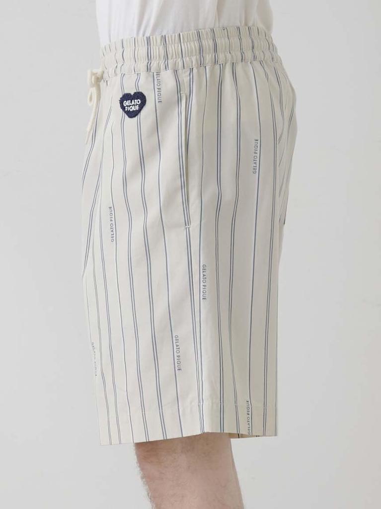 Gelato Pique HOMME Heart Patch Shorts PHFP251925STRIPEL [EC Exclusive]