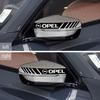 2 Piezas Pegatinas de Rayas para Coche Calcomanías Reflectantes de Vinilo para Espejo Retrovisor Decoración Para Opel Adam Ampera Corsa Insignia Karl Rocks-e Astra Nueva Energía