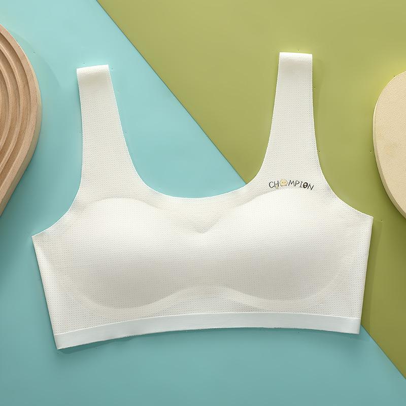 Girls' Bra Development Period Sports Bra Women's Shock Tank Top Adolescent Breathable Lightweight Underwear