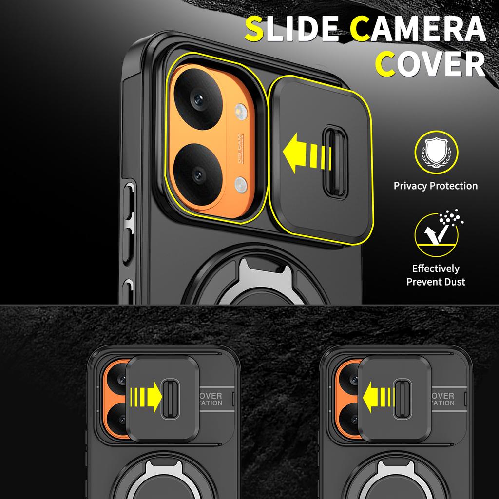 Shockproof Lens Protection Case for Xiaomi POCO X8 Pro MAX X6 X7 F8 Ultra M8 Pro F7 Pocox8 Stand Holder Ring Accessories