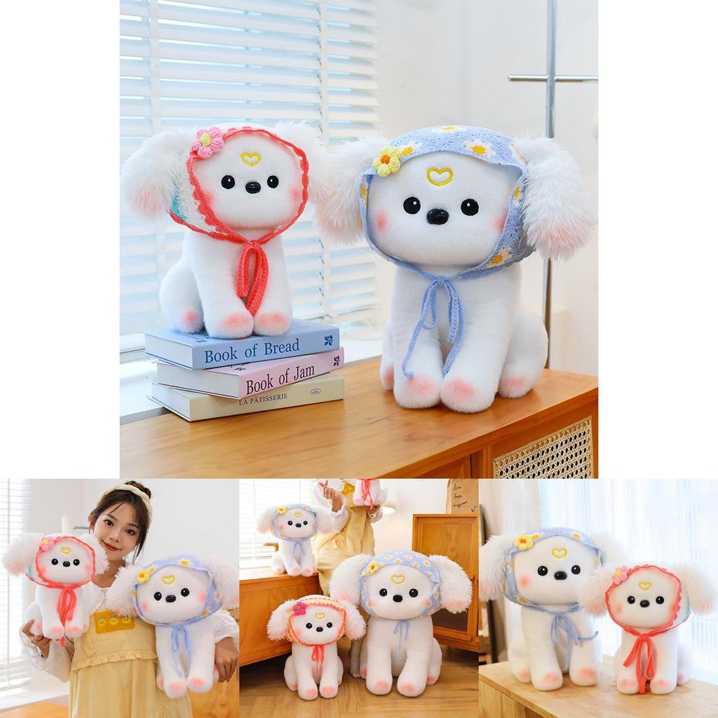 Whimsical Soft Plush Dog With Floppy Ears Available In Multiple Sizes For Perfect Cuddly Companion